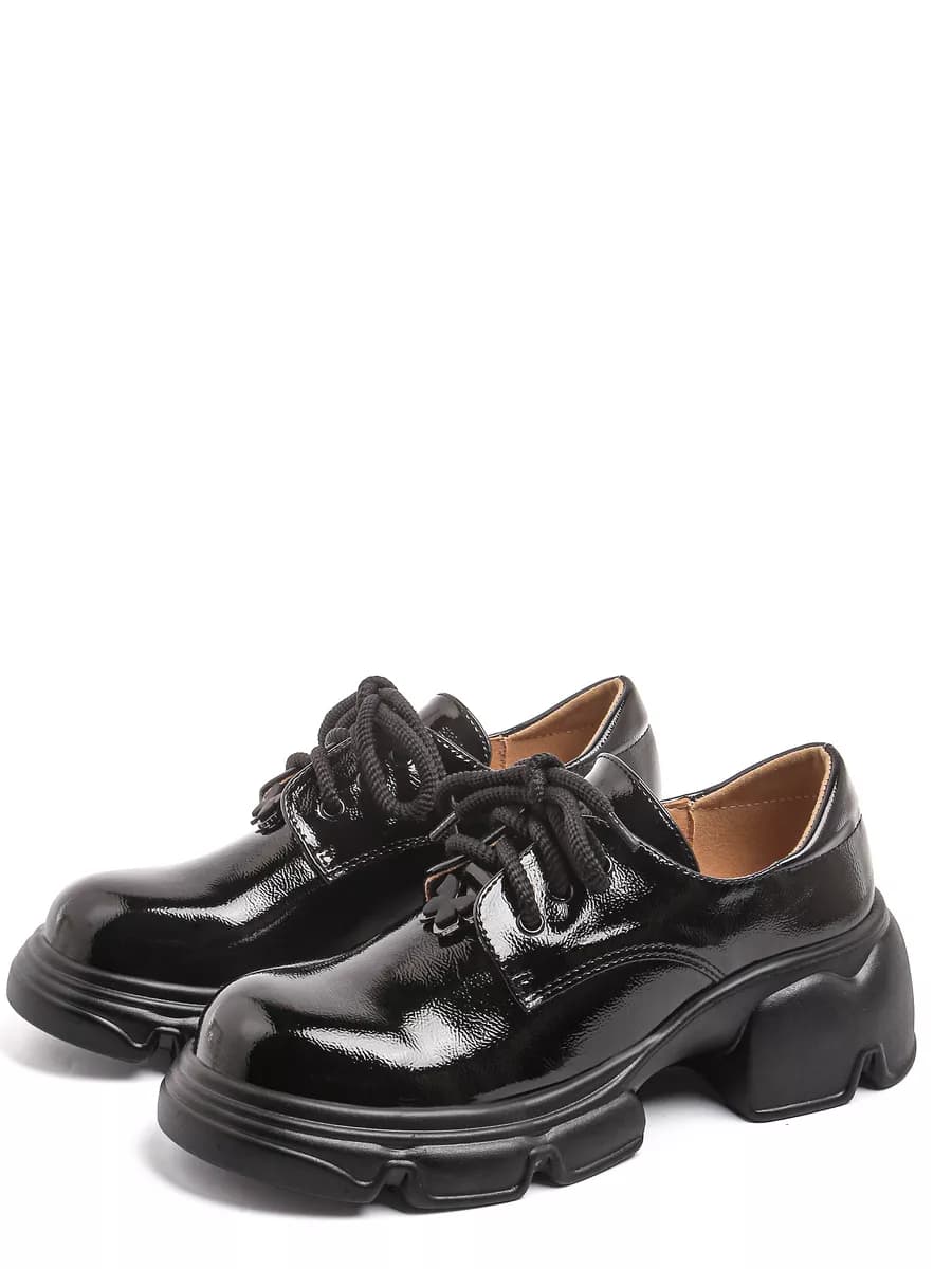 Лоферы детские школьные лакированные