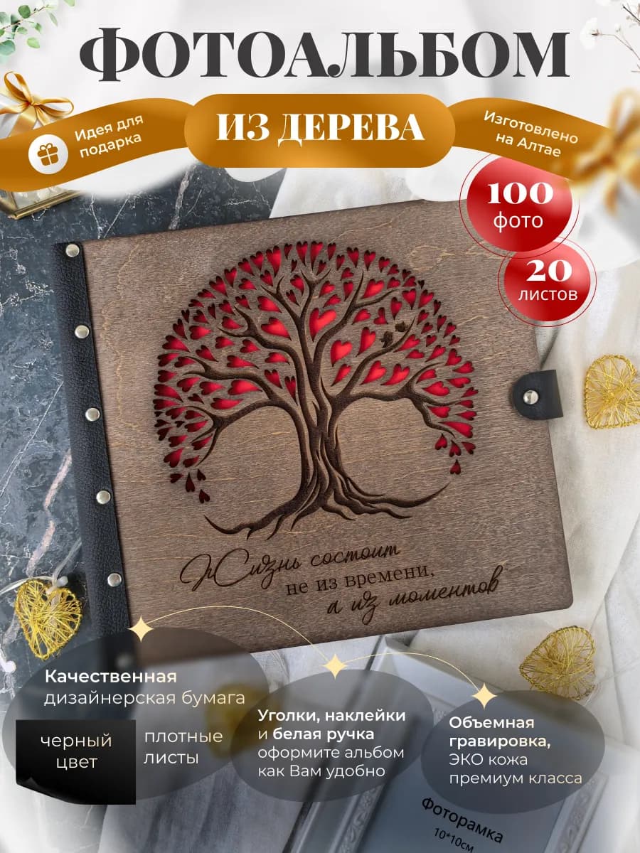 Фотоальбом большой 10х15 - фото 1