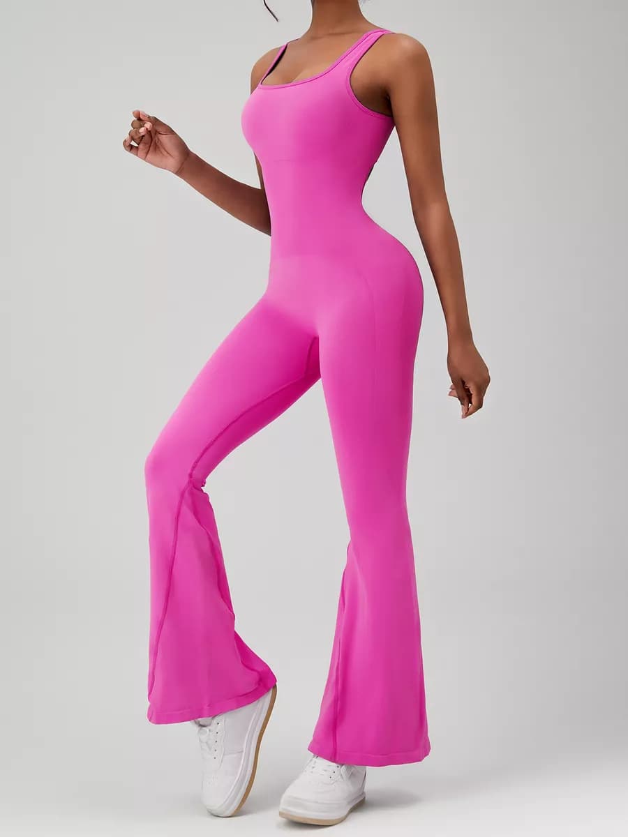 Спортивный комбинезон для танцев клеш