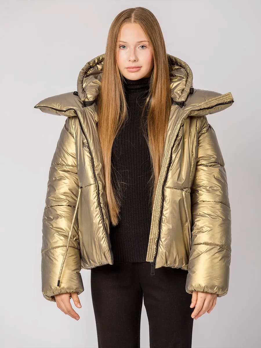 Куртка зимняя дутая спорт-шик