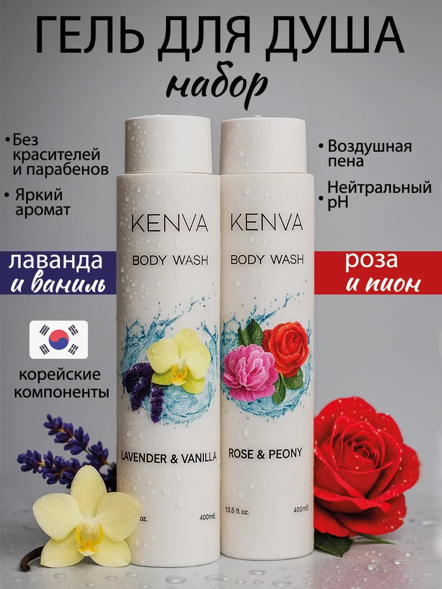 Гель для душа женский парфюмированный