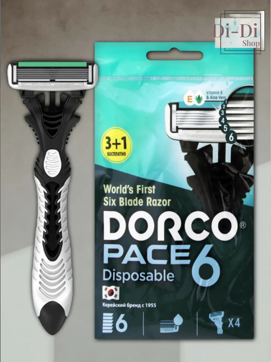 Pace 6 Бритва (3+1шт.)