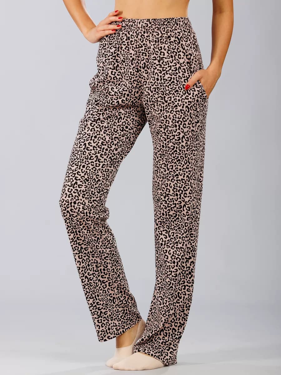 Домашние брюки пижамные