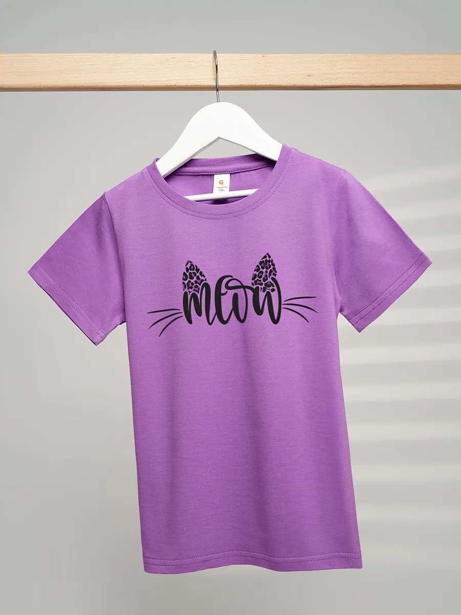 Футболка с принтом детская хлопковая