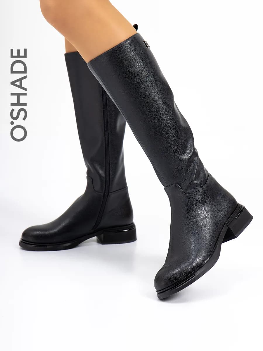 Сапоги осенние женские натуральная кожа