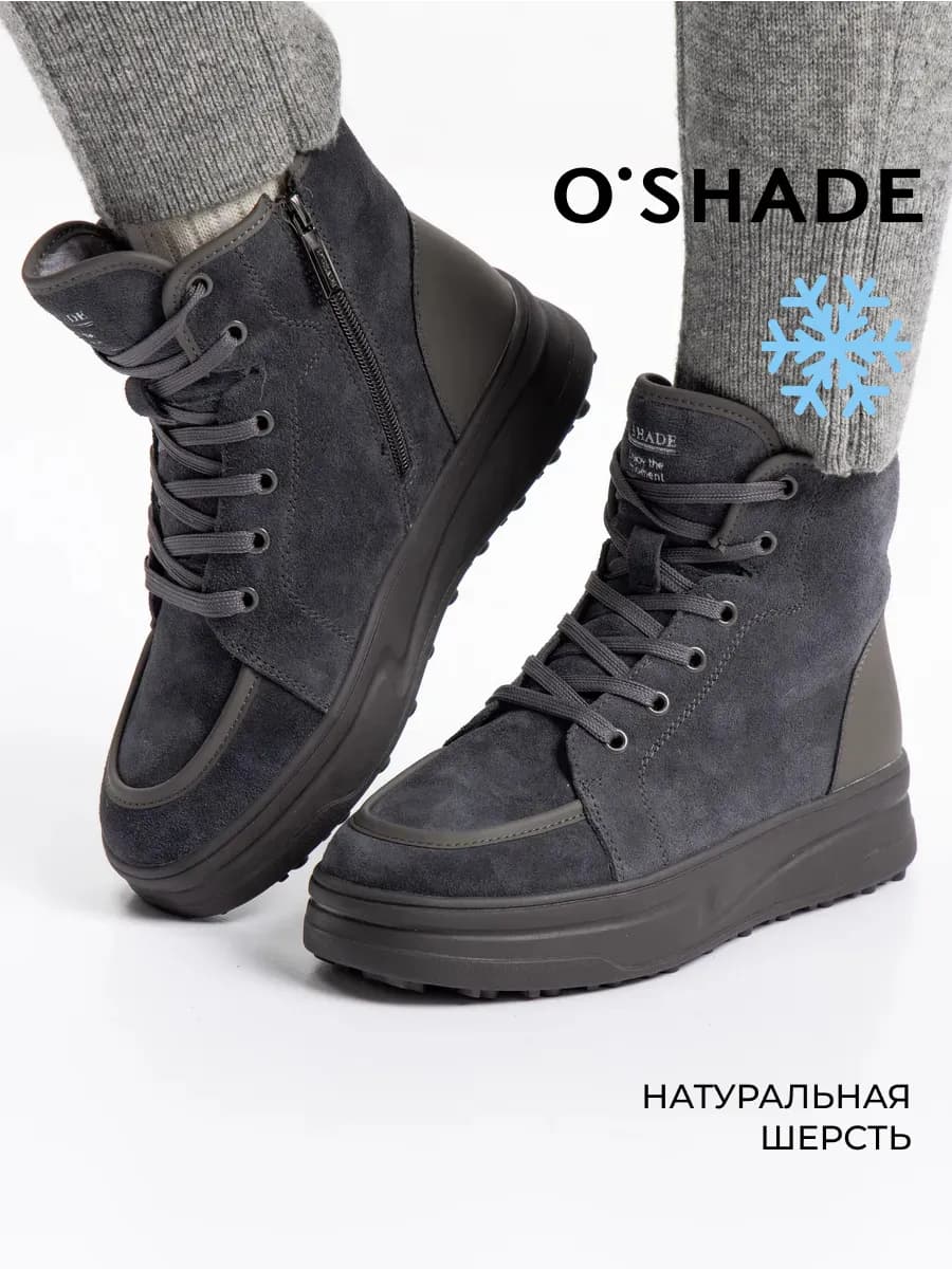 O'SHADE Ботинки женские зимние на платформе