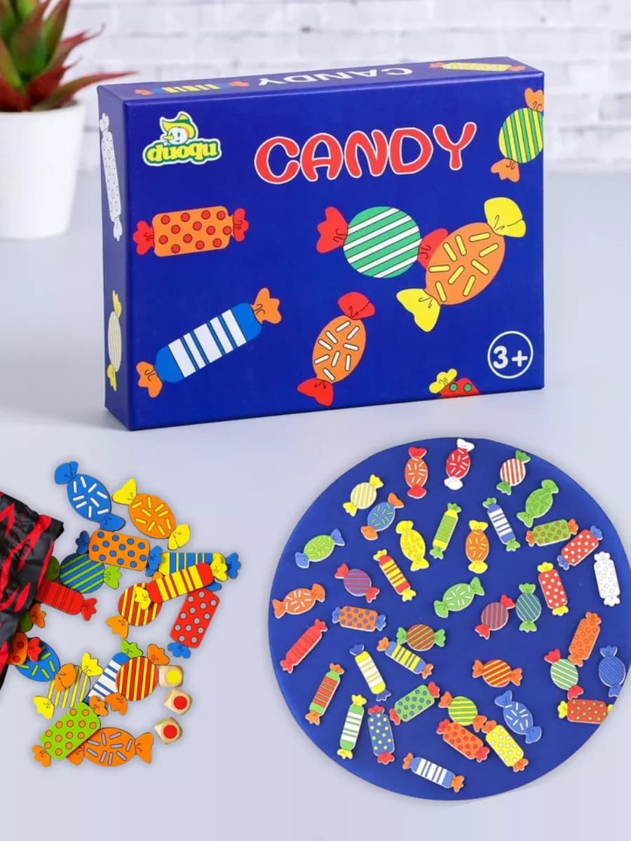 Игра для детей от 3 лет найди конфетку