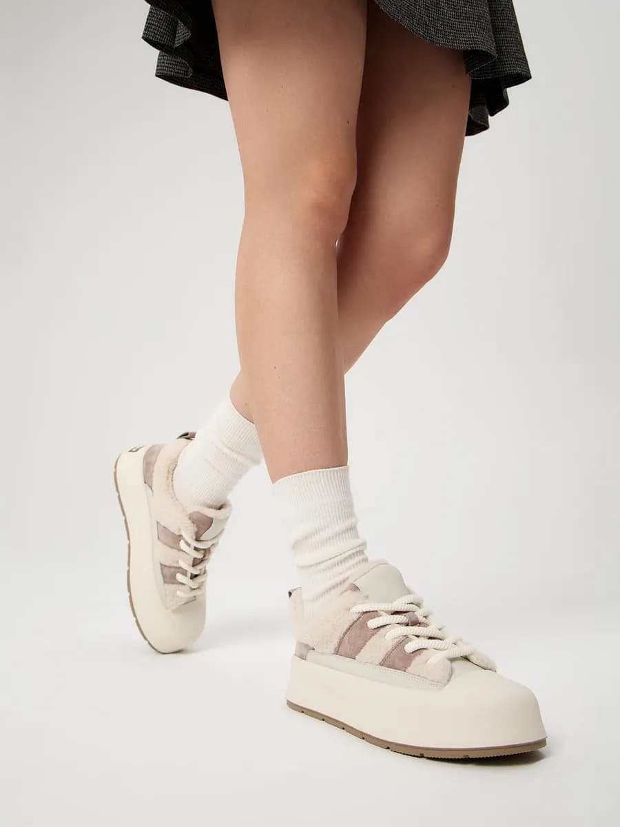 Кеды женские демисезонные на платформе