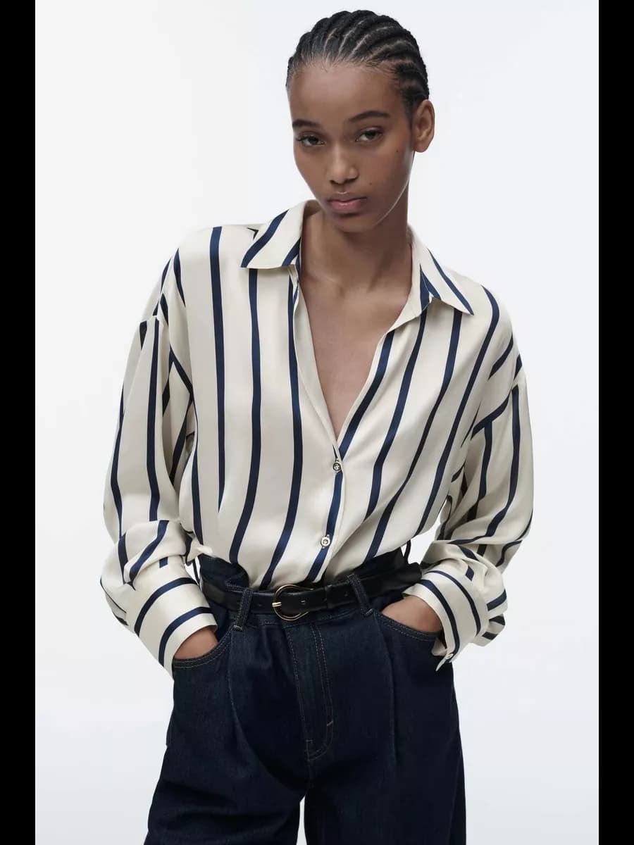 Модная рубашка ZARA