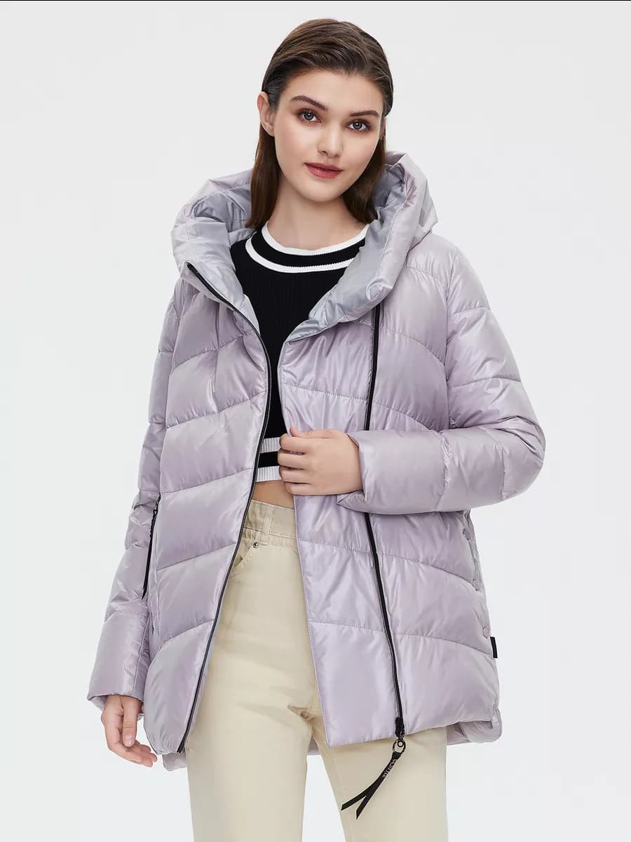 Модный короткий пуховик