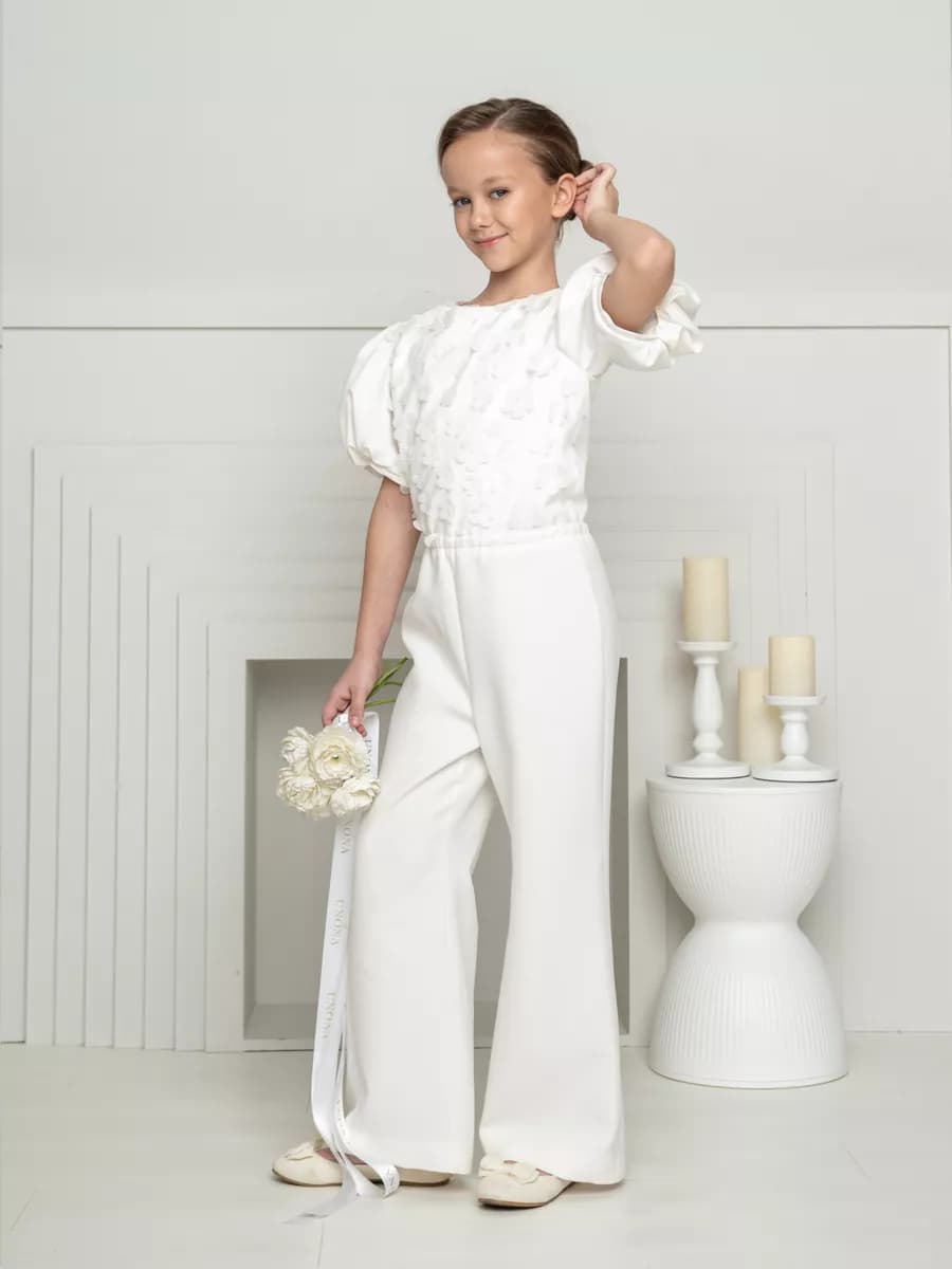 Комбинезон праздничный нарядный брючный