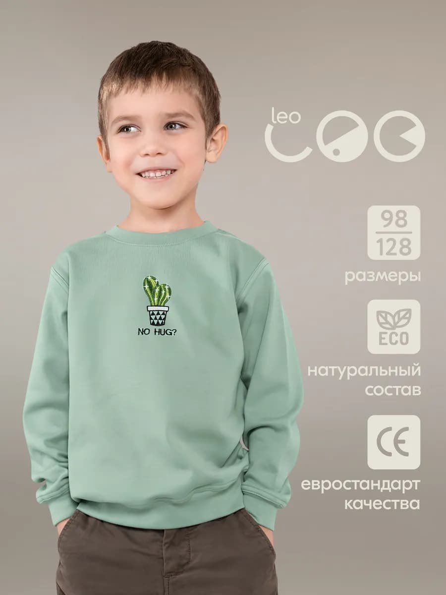 Свитшот спортивный толстовка без начеса