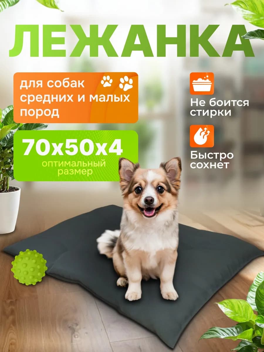Лежанка-матрас для кошек и собак