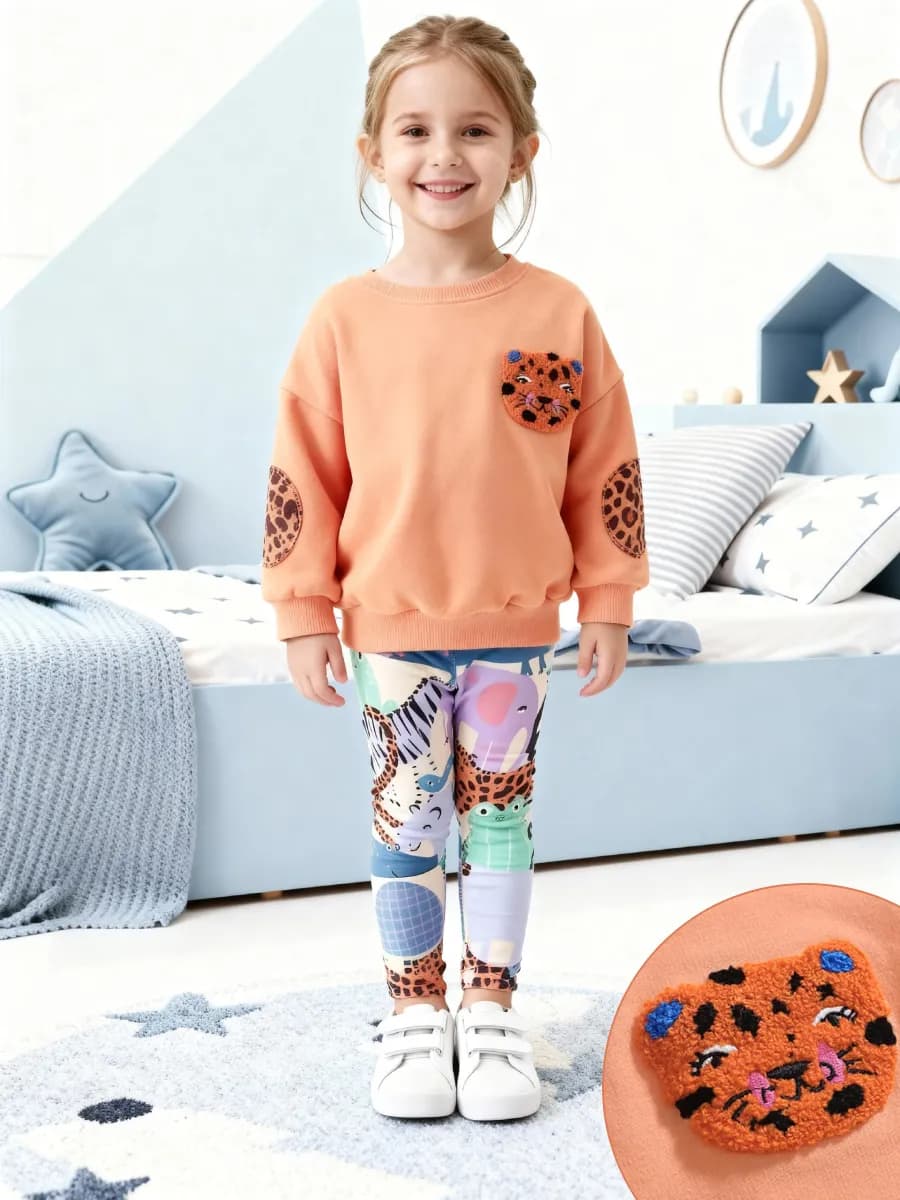 Костюм в садик свитшот и леггинсы