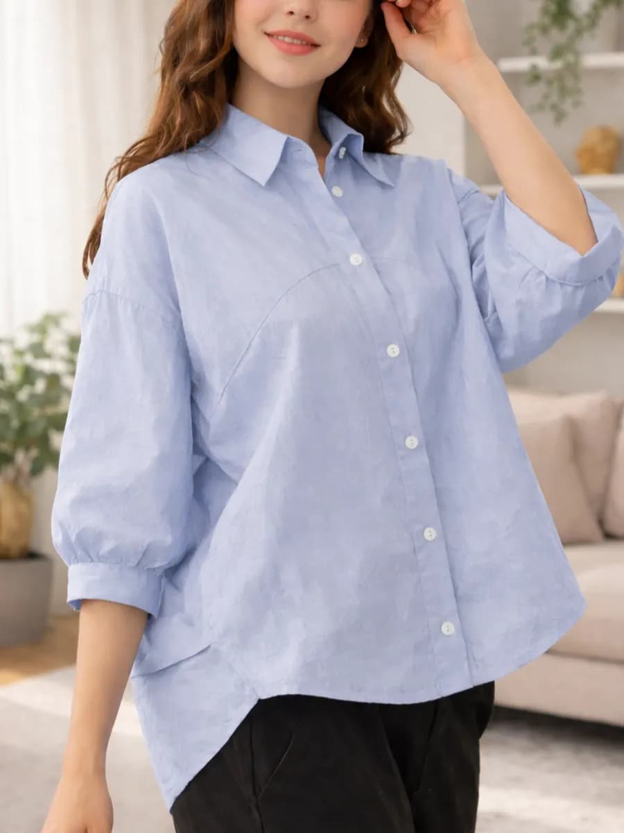 рубашка для девочки хлопковая