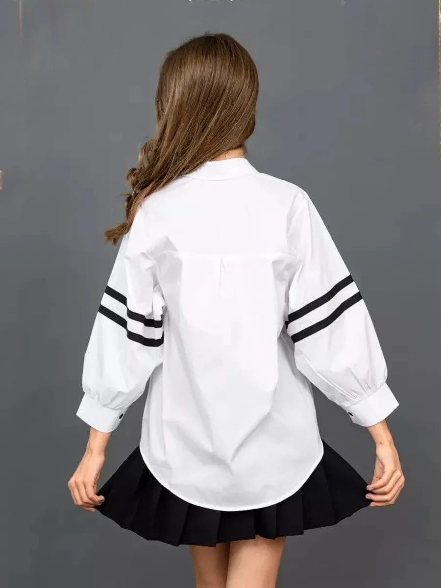 блузка для девочек хлопковая