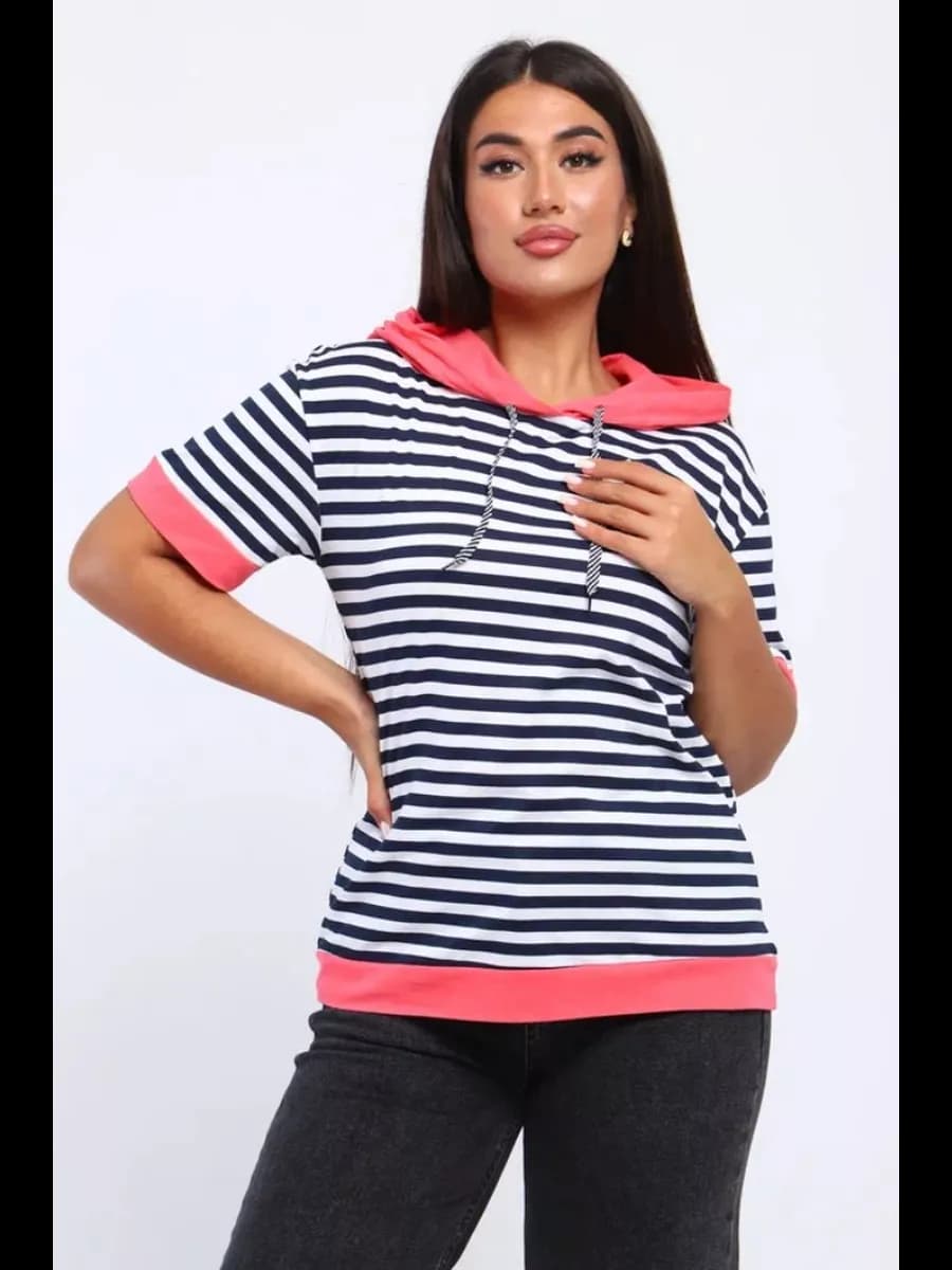 Футболка новогодняя домашняя с капюшоном спортивная оверсайз