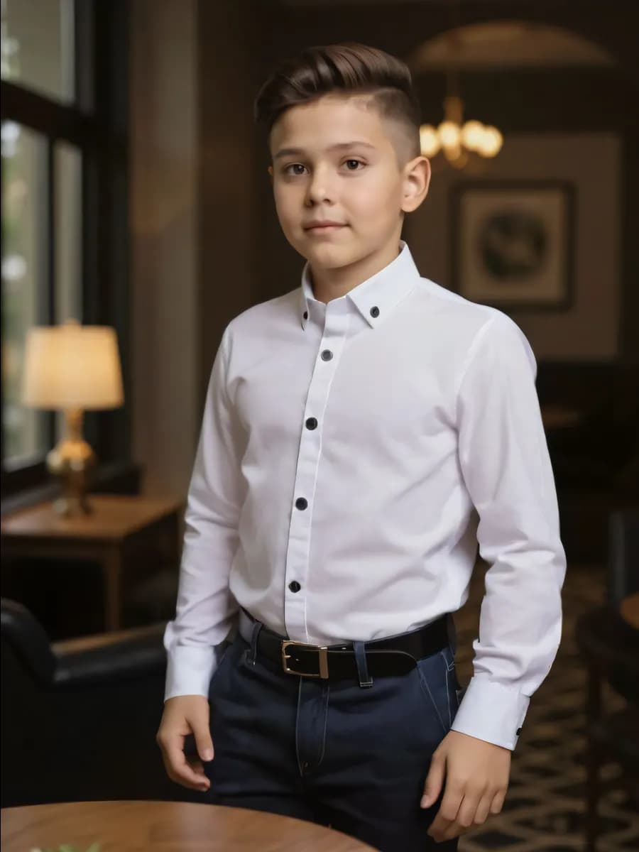 Рубашка школьная