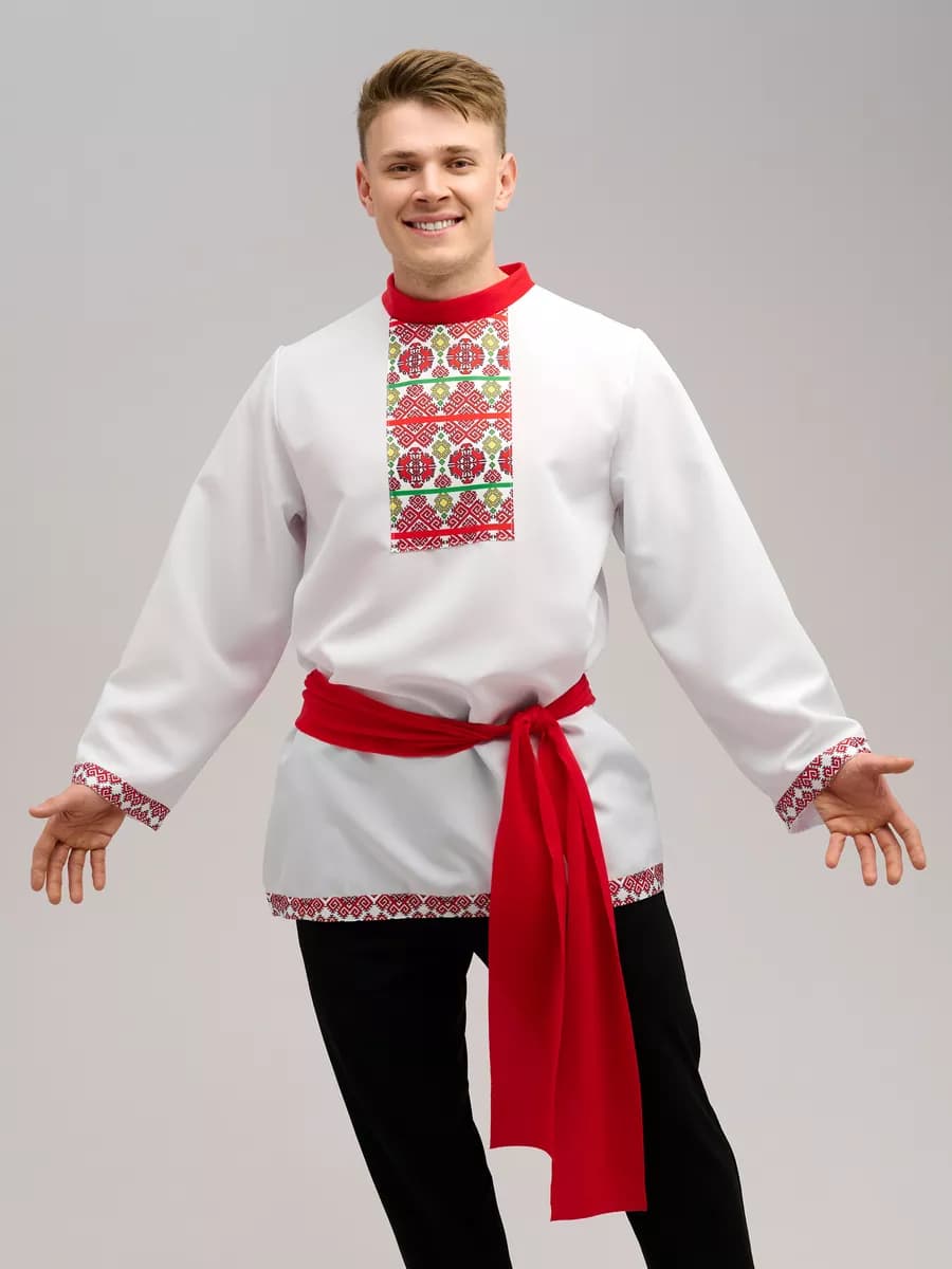 Народная косоворотка чувашский костюм