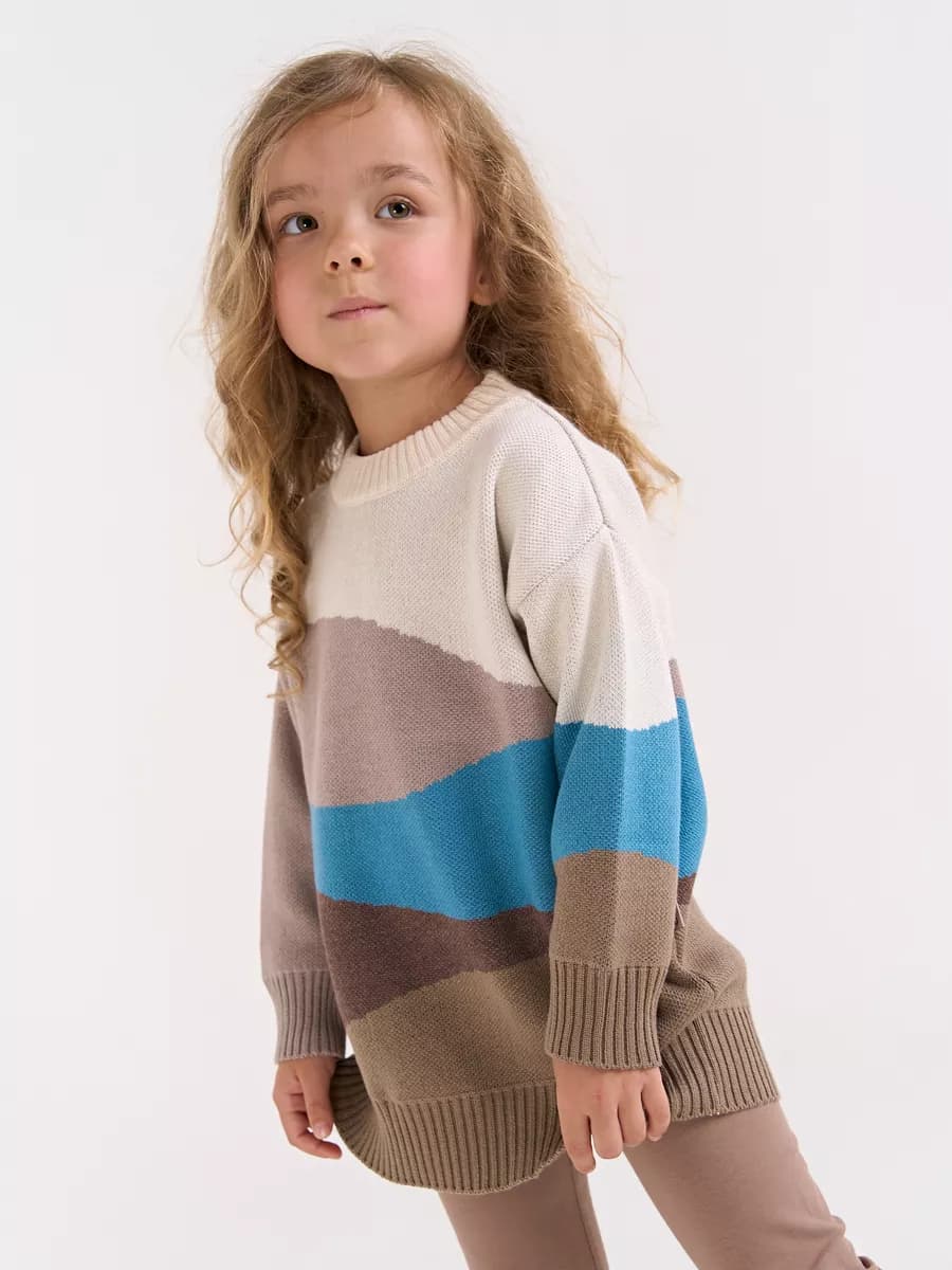 Джемпер детский вязаный