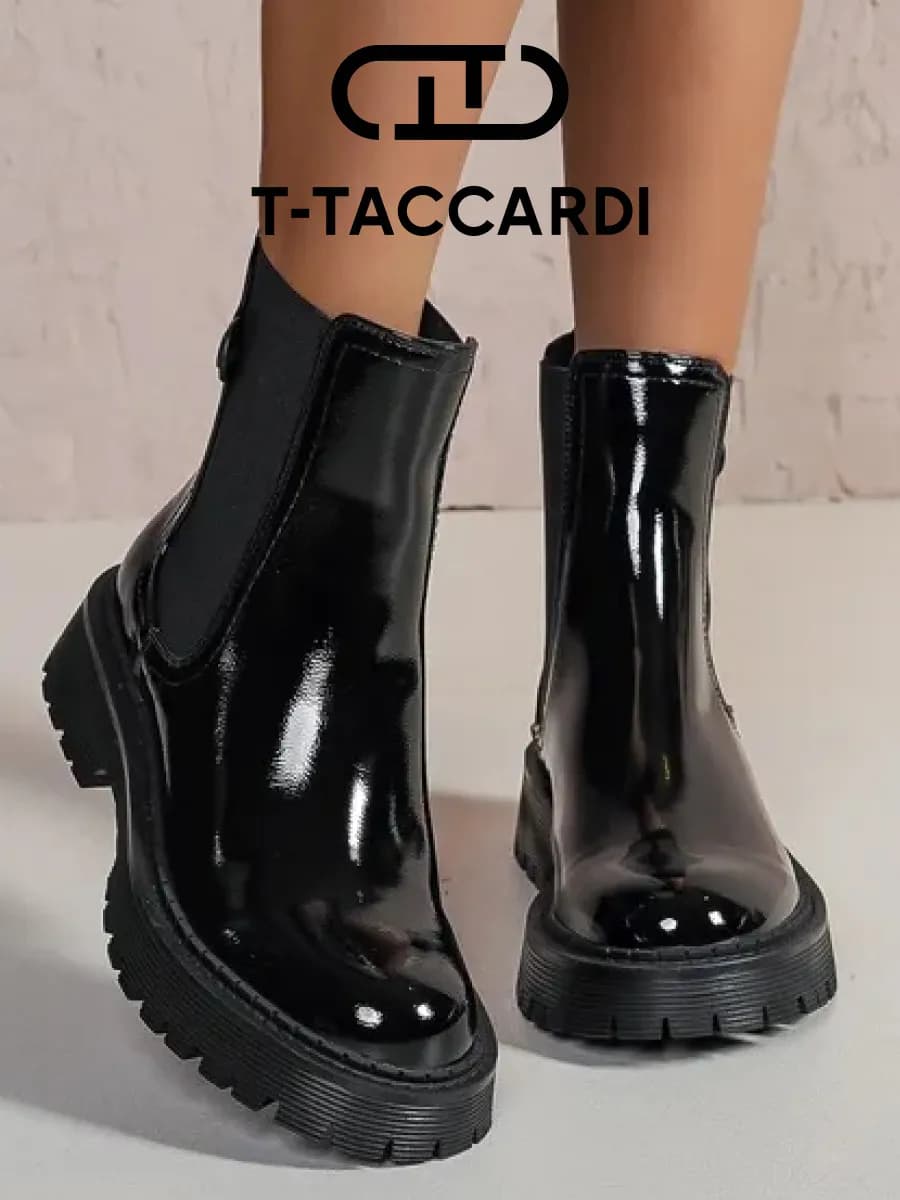 Ботинки женские челси демисезонные на платформе