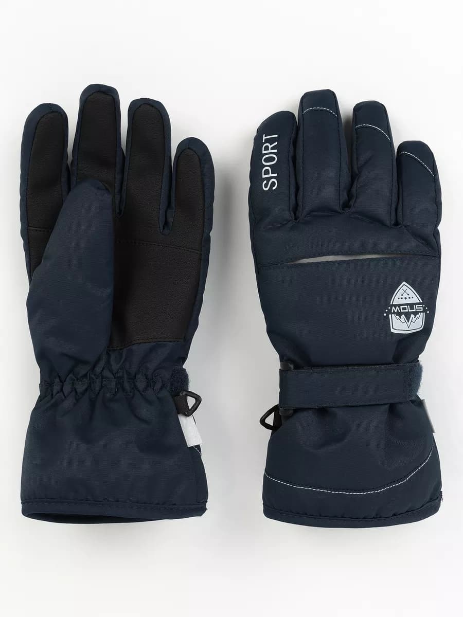 Перчатки детские непромокаемые на флисе до -30