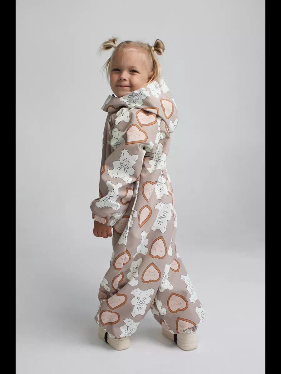 Комбинезон для девочки демисезонный