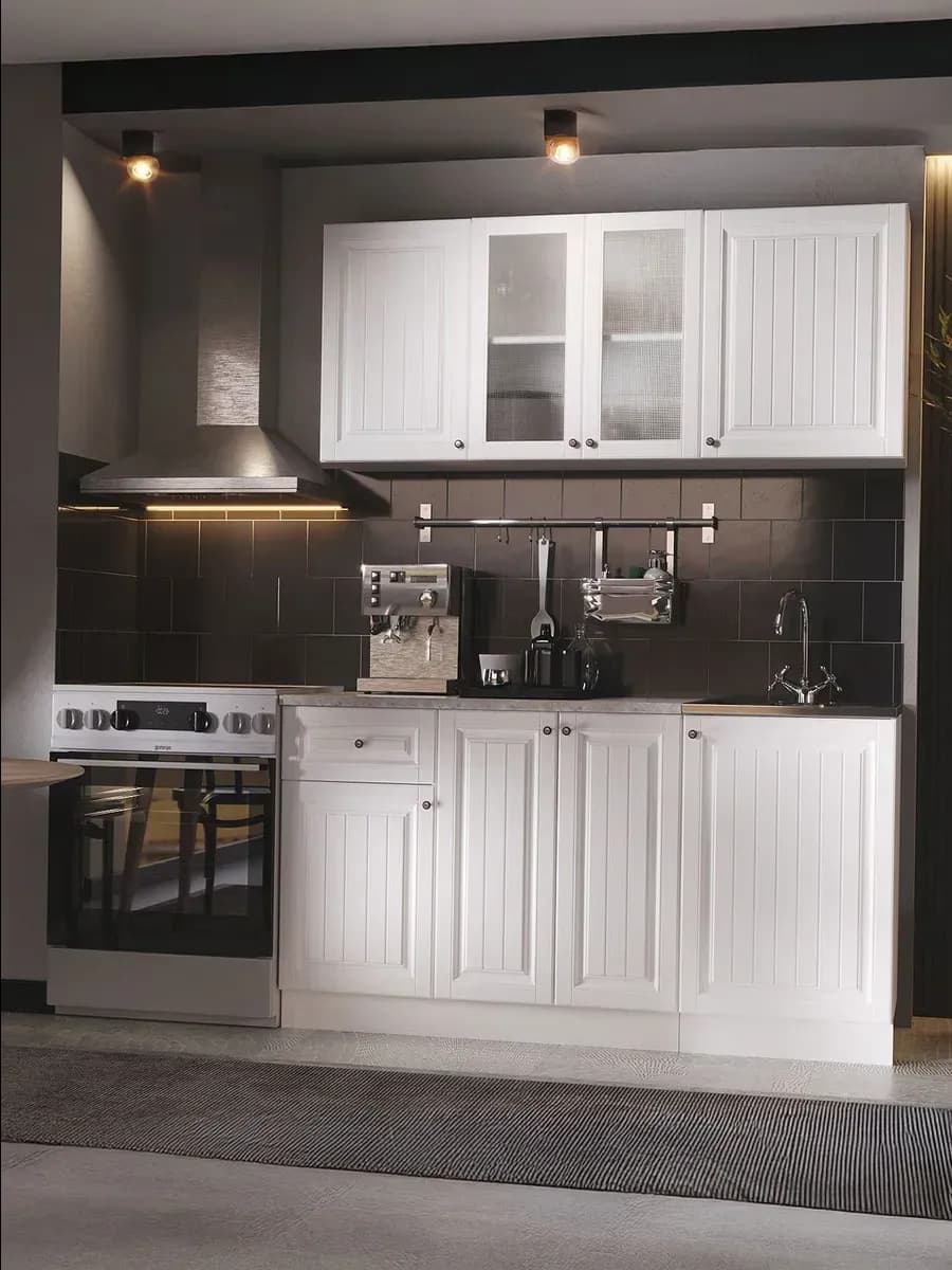 Кухонный гарнитур Хозяюшка 1.5 м, комплект готовый