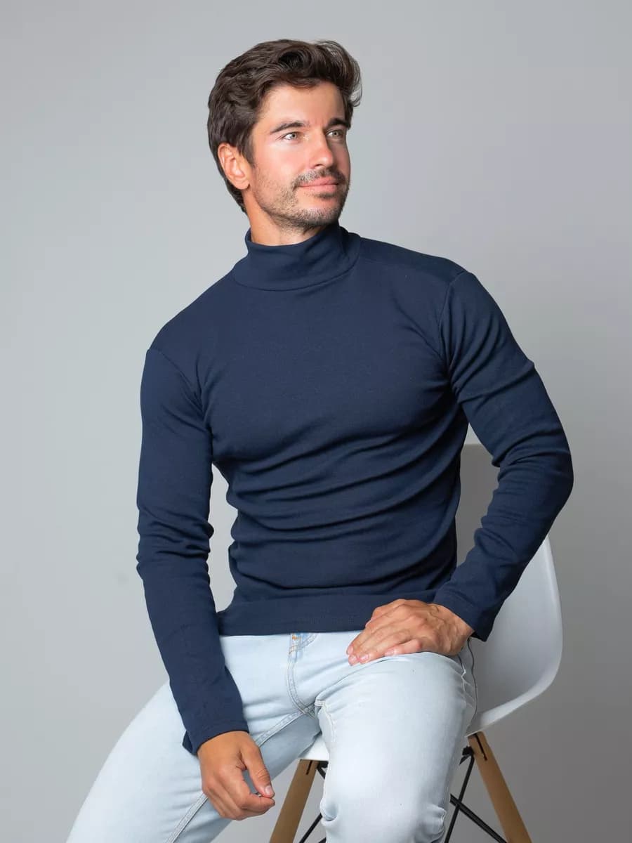 Водолазка теплая с горлом