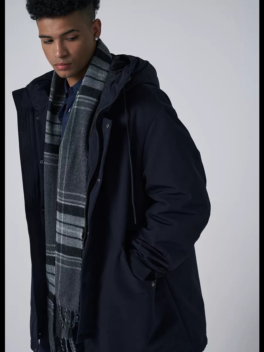 Утеплённая куртка-парка