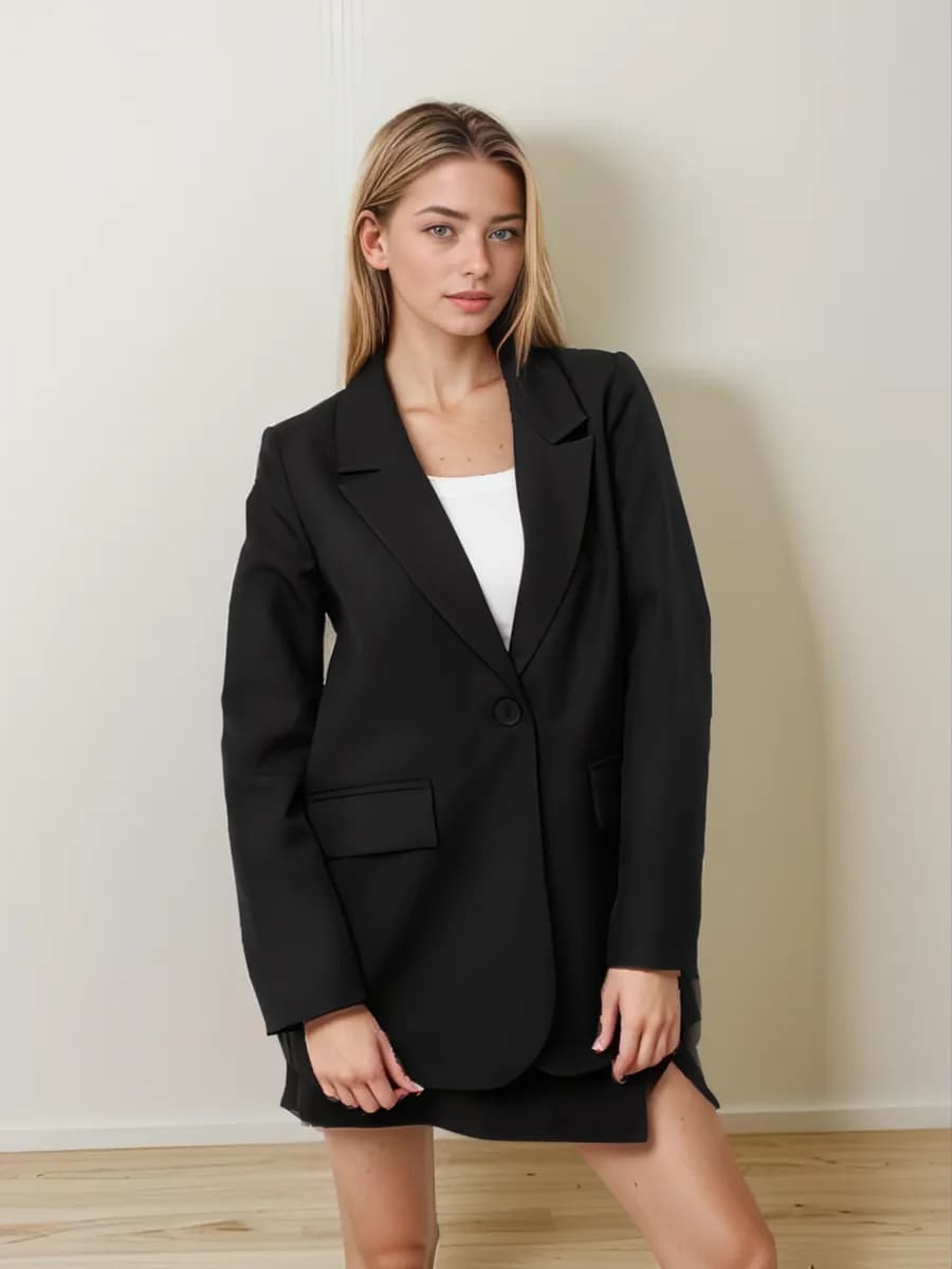 Пиджак оверсайз классический