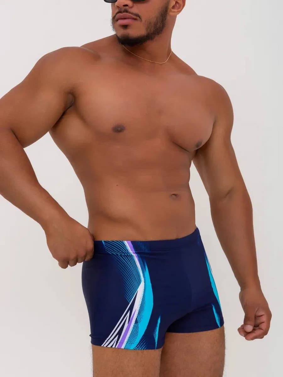 Плавки купальные для бассейна трусы пляжные - фото 1