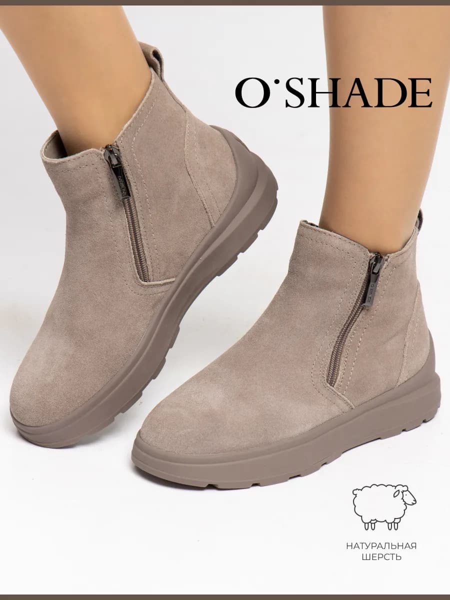 O'SHADE Ботинки женские зимние замшевые - фото 1