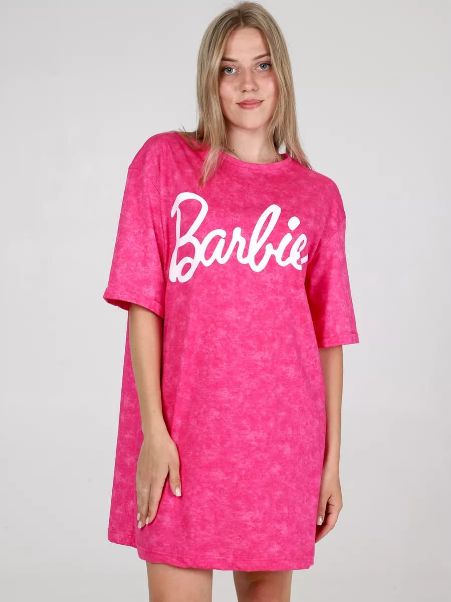 Футболка оверсайз барби платье домашнее
