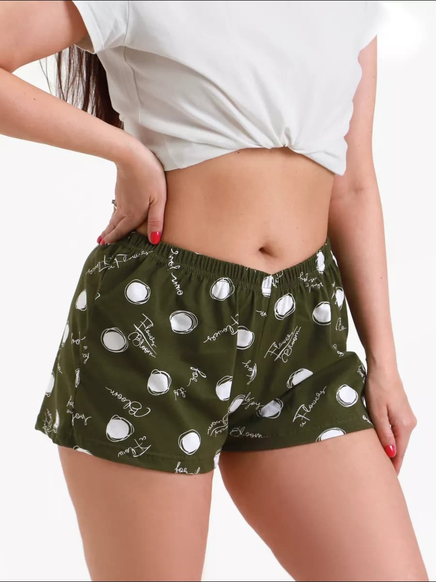 Шорты пижамные хлопок