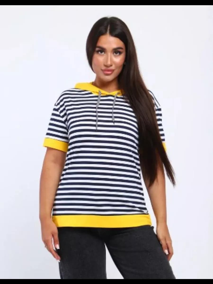 Футболка новогодняя домашняя с капюшоном спортивная оверсайз