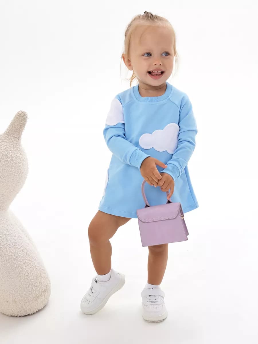 Детское платье в садик длинный рукав