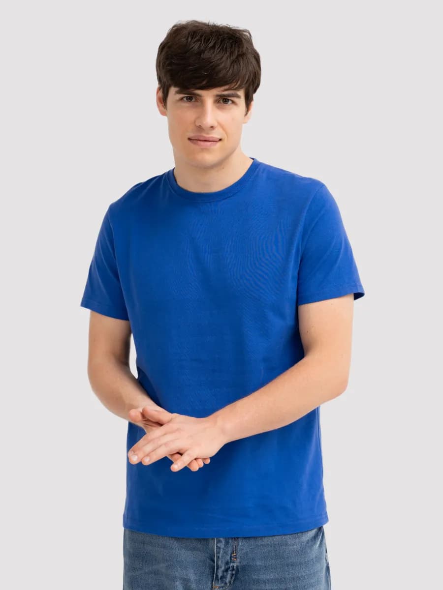 Футболка однотонная базовая хлопок