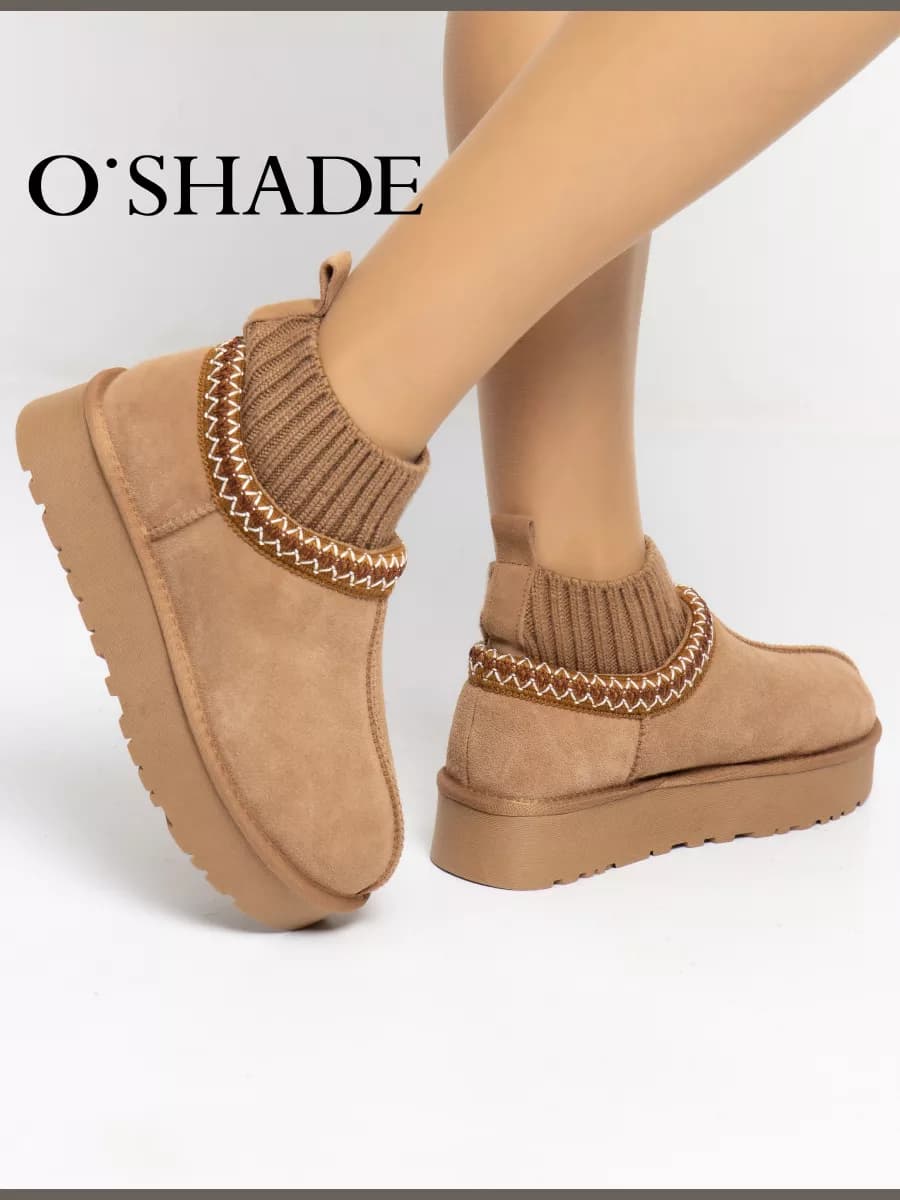 Угги женские зимние короткие с носком