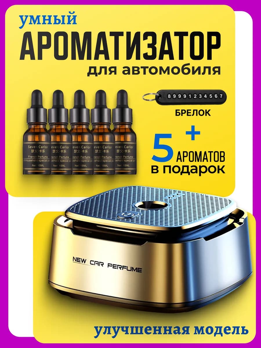Автомобильный ароматизатор в машину автоматический
