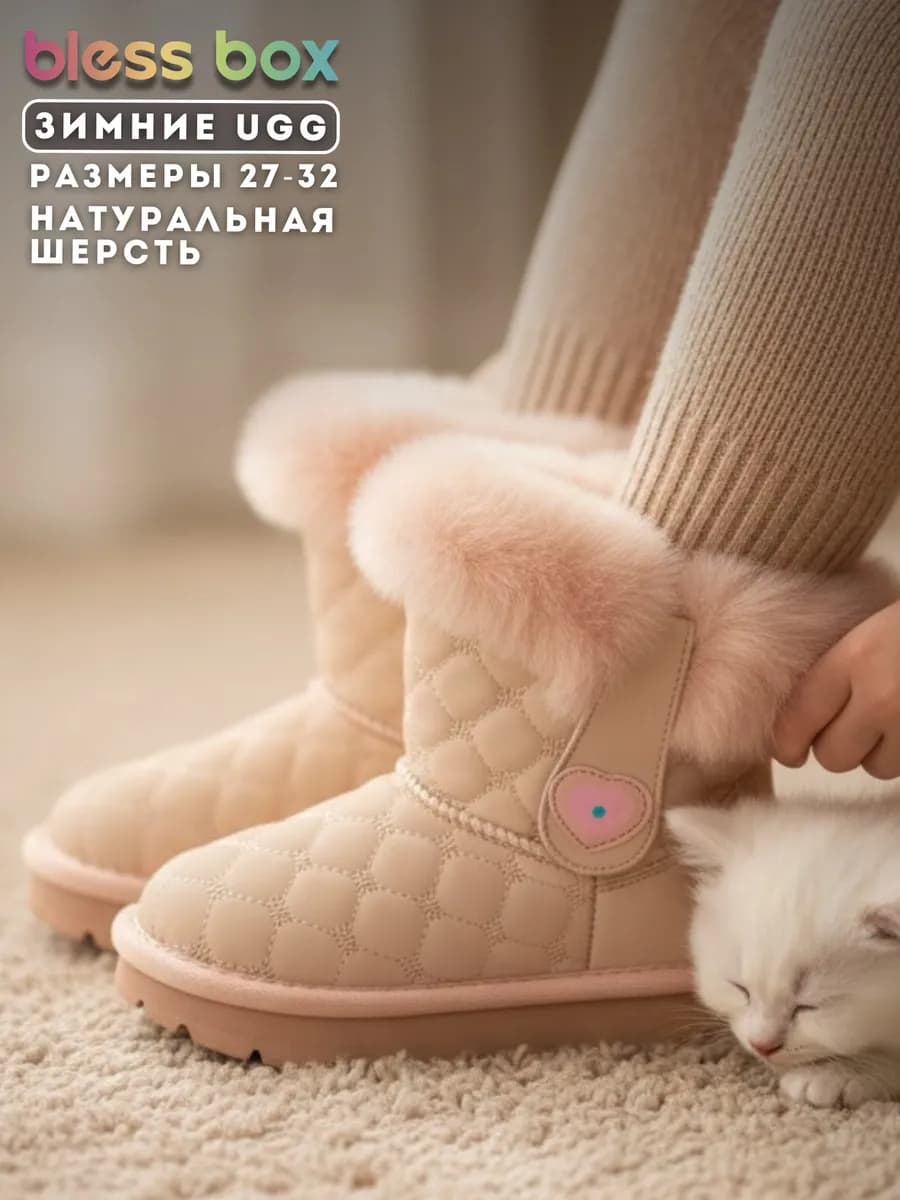 Угги детские зимние