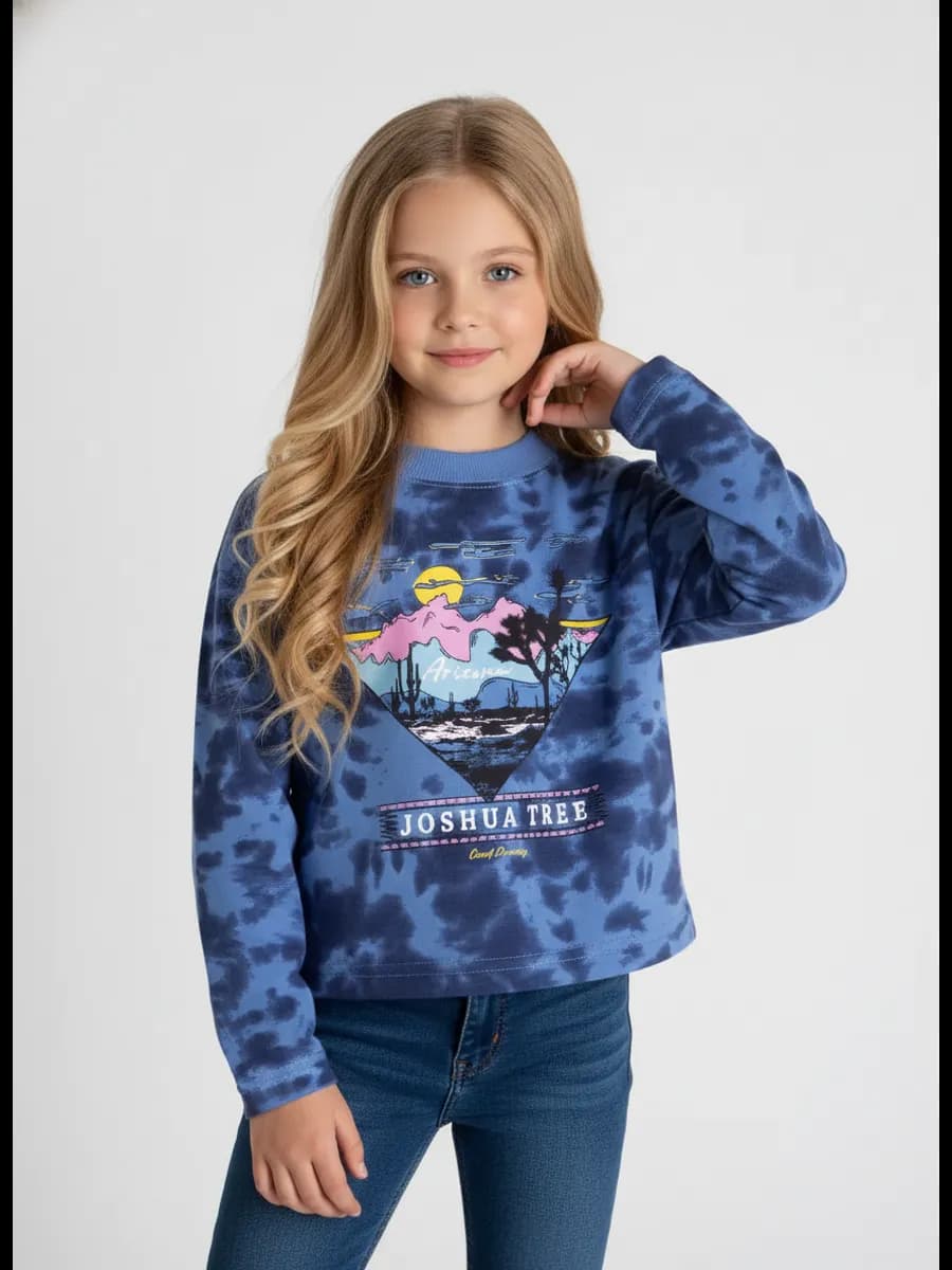 Лонгслив детский трикотажный