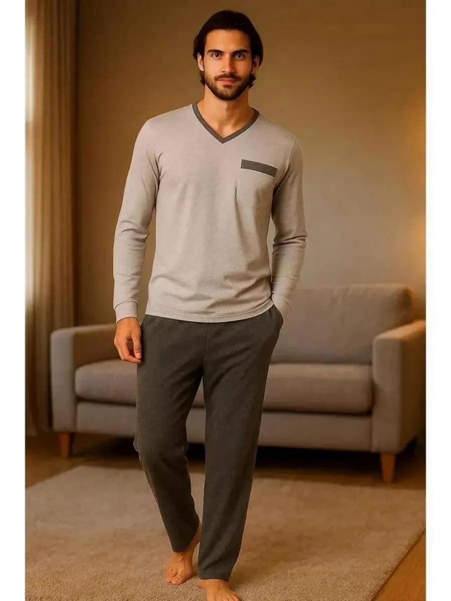 Костюм домашний с брюками пижама