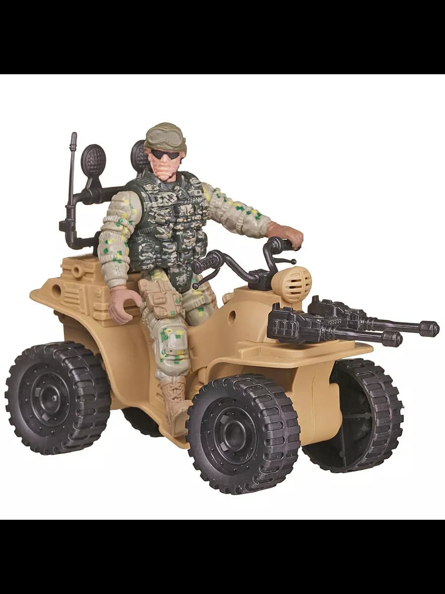 Игровой набор Cолдат на боевой машине модель 11