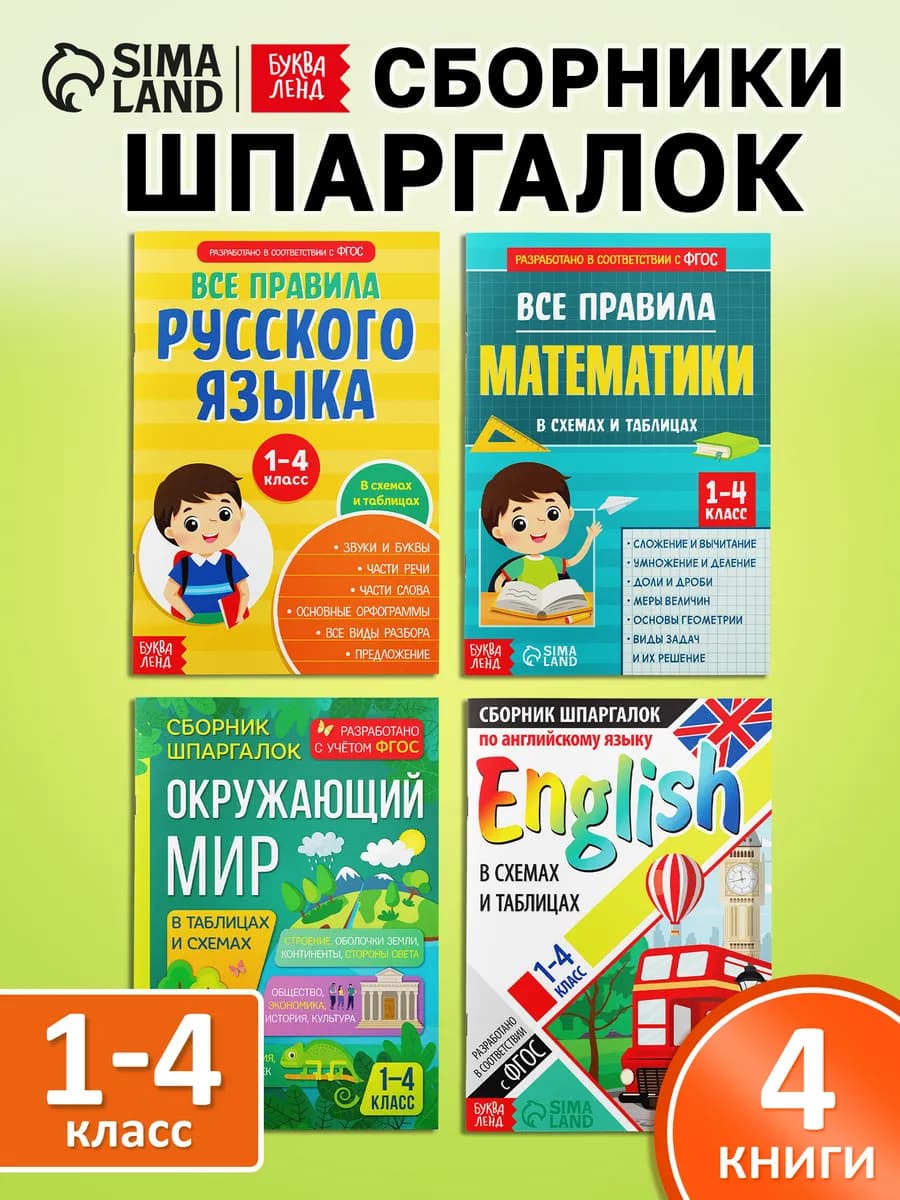 Шпаргалки для начальной школы