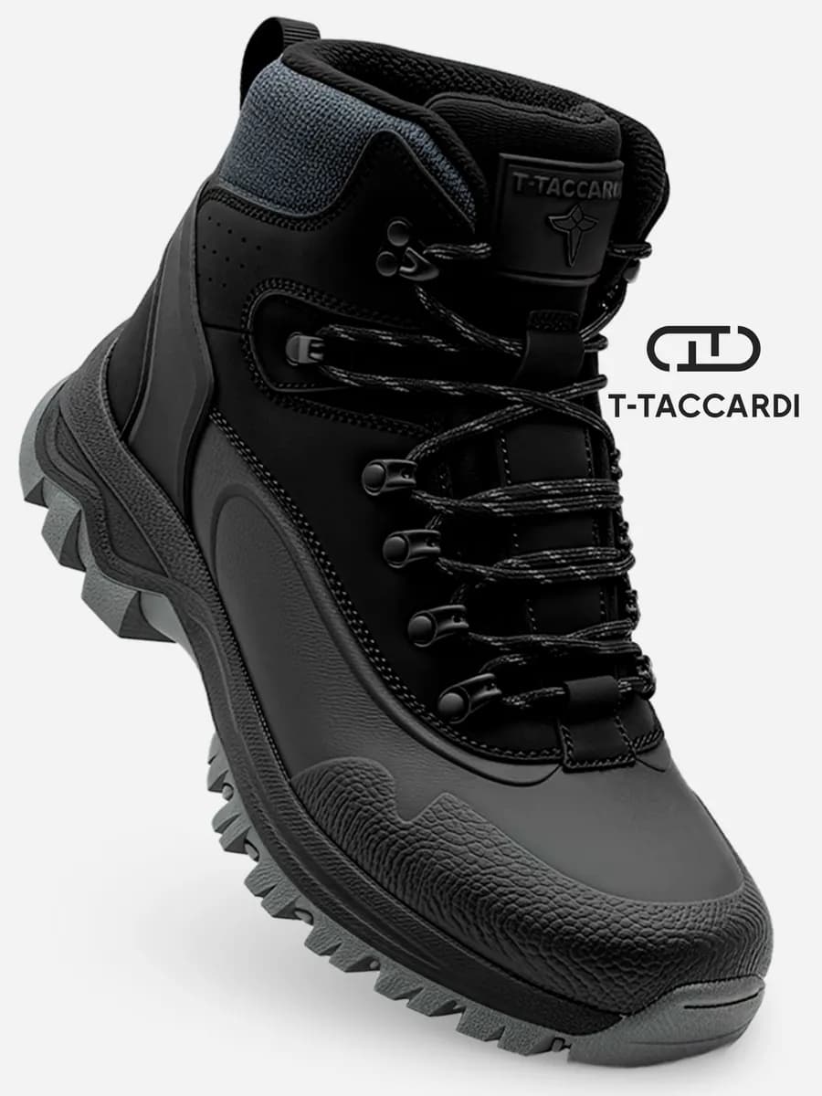 Кроссовки зимние с мехом высокие - фото 1