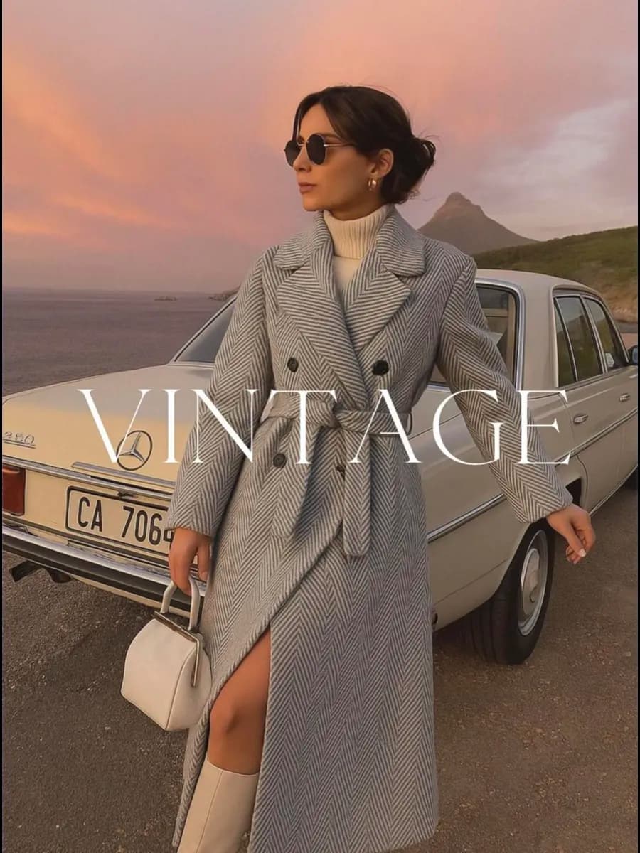 Шерстяное демисезонное пальто весна-осень