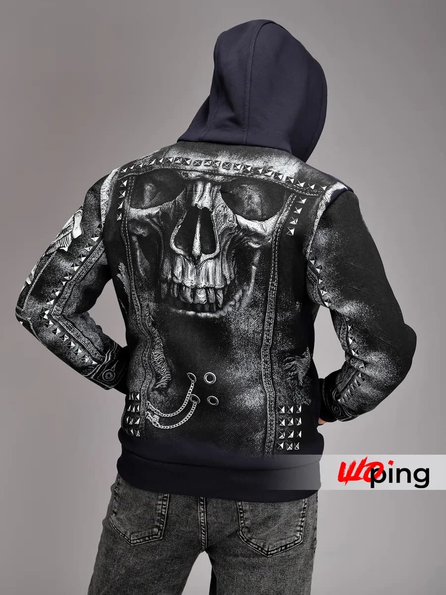 Толстовка мужская с капюшоном