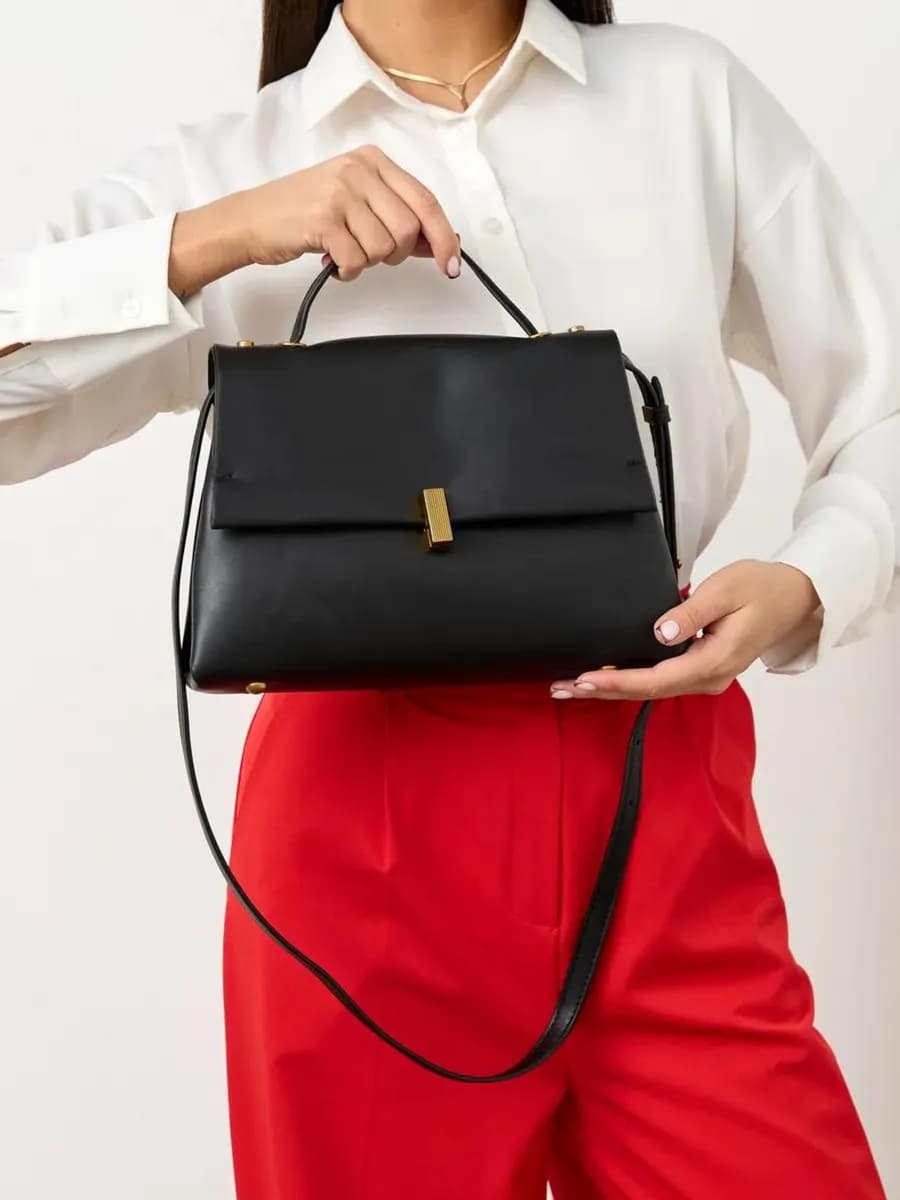 Сумка через плечо маленькая эко кожа 2025 Италия