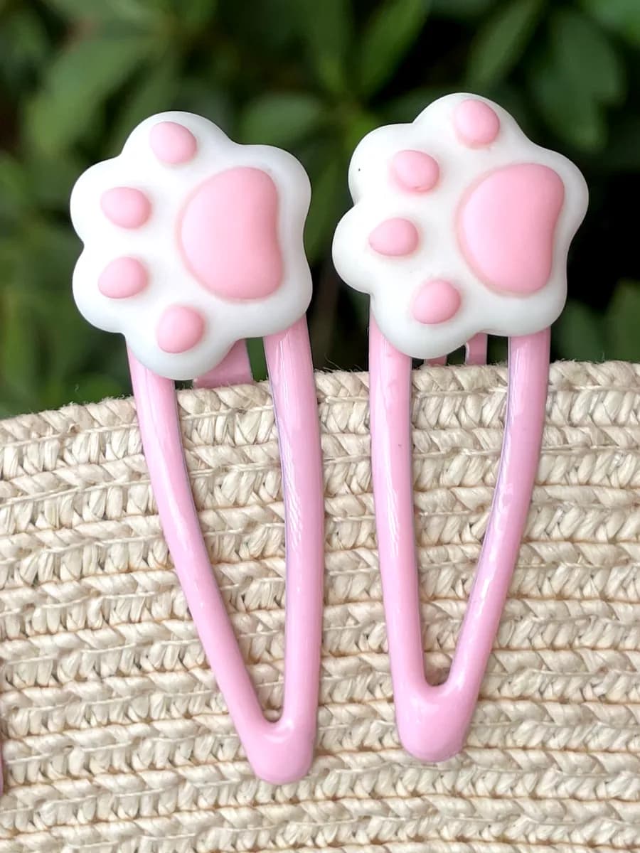 Заколки лапки, 2шт